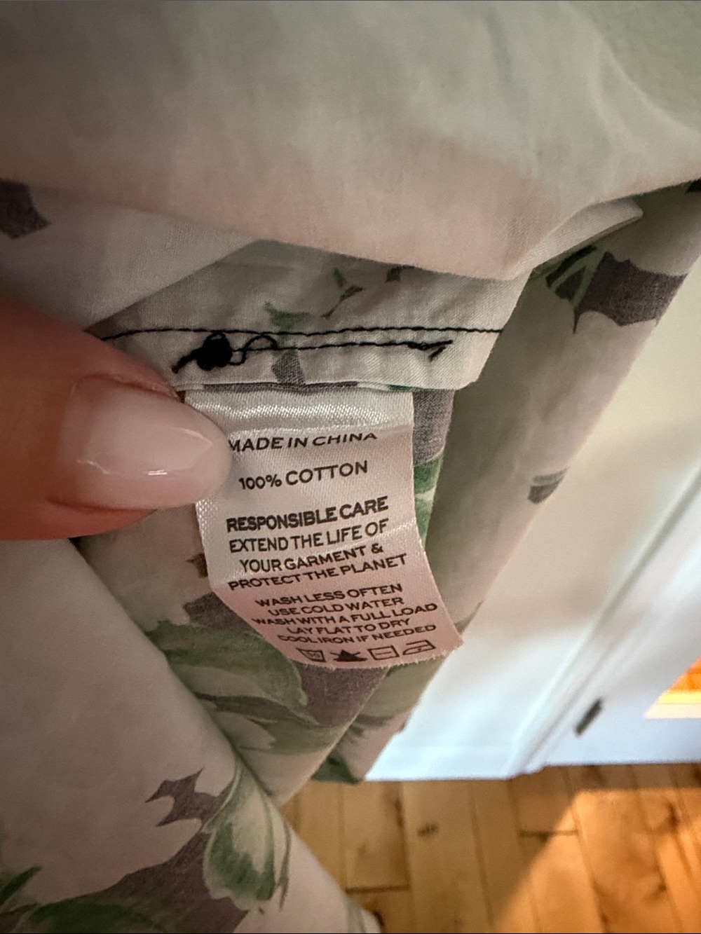 Hill House Home Ellie Nap Dress in Night Bloom S Tuckerhuck 
Floral Cottagecore - Picture 5 of 5